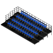 The Stage Managers tribune-opstelling 12 m2