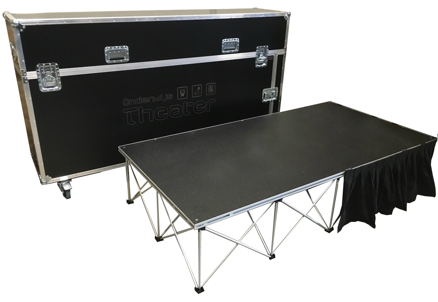 Opvouwbaar podium systeem